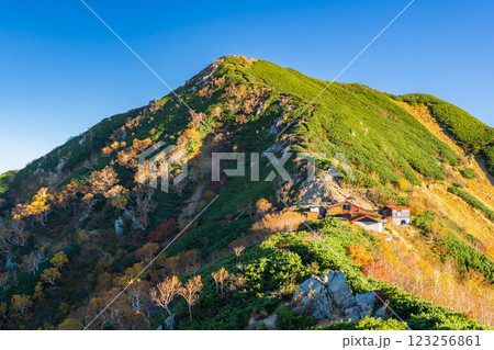 ヒュッテ西岳と西岳の山頂 北アルプス表銀座縦走の槍ヶ岳登山 ヒュッテ西岳と西岳の山頂 北アルプス表銀座縦走の槍ヶ岳登山 123256861