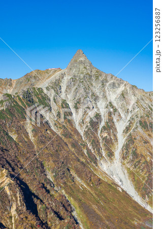 西岳の山頂から見る槍ヶ岳 北アルプス表銀座縦走の槍ヶ岳登山 西岳の山頂から見る槍ヶ岳 北アルプス表銀座縦走の槍ヶ岳登山 123256887