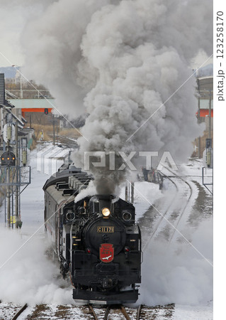 SL冬の湿原号 釧網本線 SL列車 蒸気機関車 C11 171 SL冬の湿原号 釧網本線 SL列車 蒸気機関車 C11 171 123258170