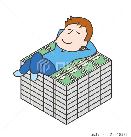 経済的に成功した男性 123258371