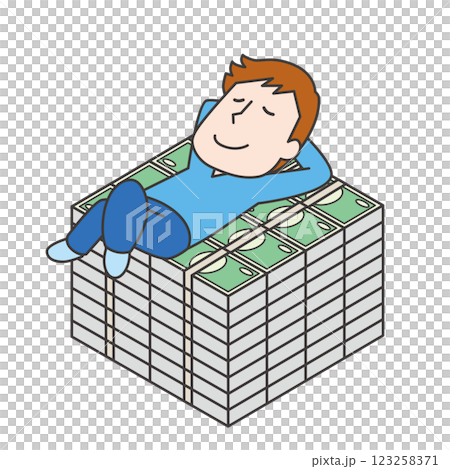 経済的に成功した男性 123258371