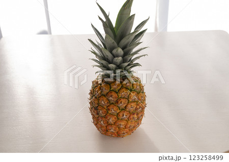 新鮮なパイナップル 123258499
