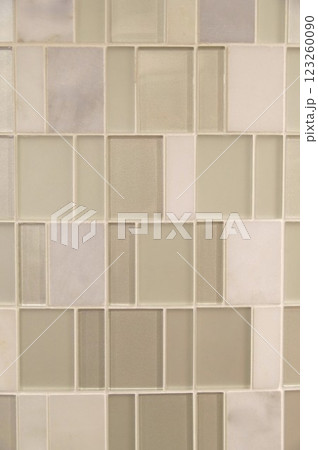 タイルモザイクシートモダンカラー6 123260090