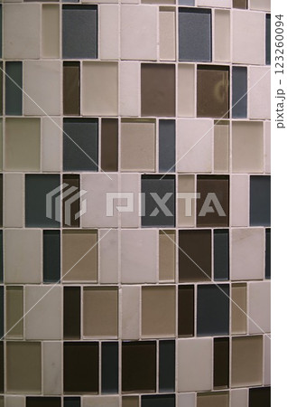 タイルモザイクシートモダンカラー2 123260094