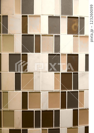 タイルモザイクシートモダンカラー5 123260099