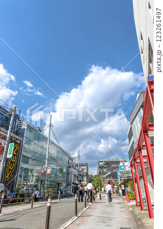 東京渋谷の都市風景 渋谷キャットストリート 東京渋谷の都市風景 渋谷キャットストリート 123261497