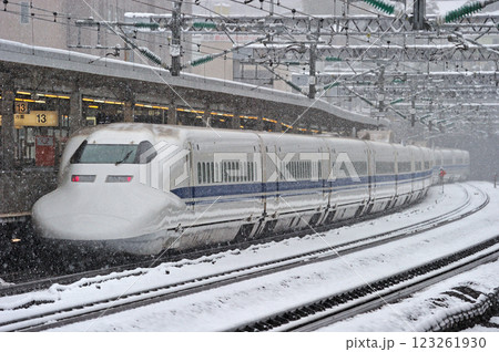 東海道新幹線　小田原　JR東海　700系　C43編成（東京）　のぞみ　ひかり　こだま 123261930