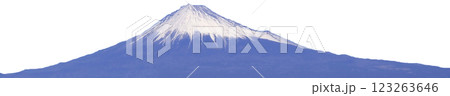 富士山（切り抜き） 123263646