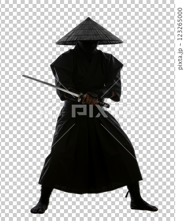 身著黑色服裝的忍者戰鬥 123265000