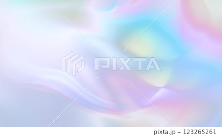 Soft pastel colors blend seamlessly into a gentle gradient, creating a tranquil and calming visual experience perfect for design inspiration. 123265261