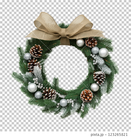 Christmas wreath  123265821
