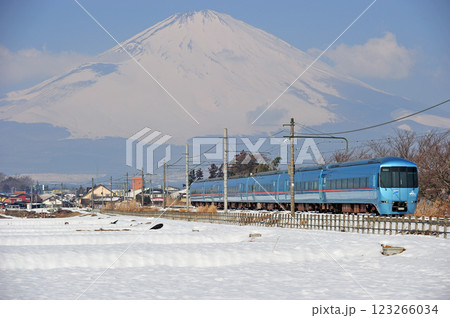御殿場線　御殿場－足柄　小田急　60000系　あさぎり　MSE 123266034