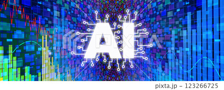 AI Investing concept 123266725