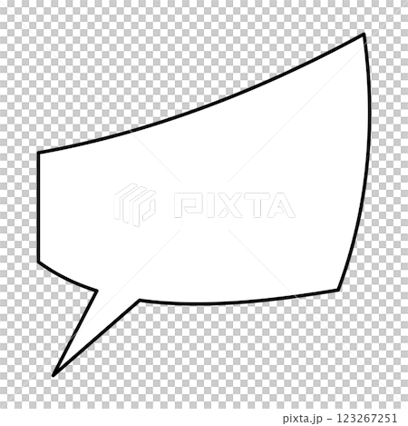 白色背景上的簡單語音氣泡圖 白色背景上的簡單語音氣泡圖 123267251