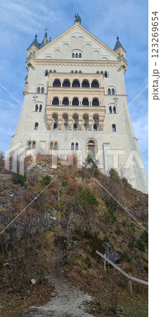 Neuschwanstein castle in Germany 123269654