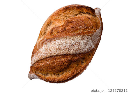 Homemade fresh crispy wholemeal bread Homemade fresh crispy wholemeal bread 123270211