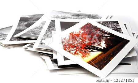 Set of photo collection prints. Nature collection prints. 123271853