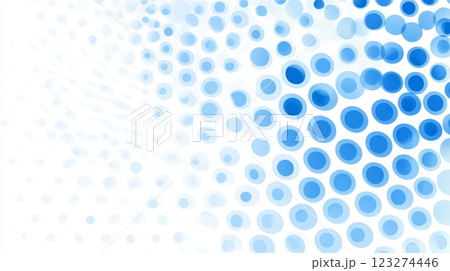 Abstract background with blue gradient dots on a white backdrop, forming a digital and modern design Abstract background with blue gradient dots on a white backdrop, forming a digital and modern design 123274446