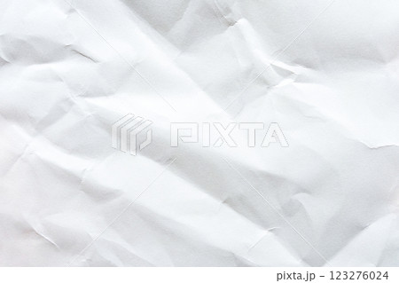 Crumpled white paper texture with folds and creases for background or design Crumpled white paper texture with folds and creases for background or design 123276024