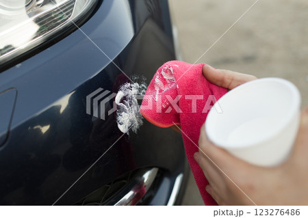Handcraft manual polishing paste cleaning car with microfiber cloth detailing valet vehicle paint lacquer varnish Handcraft manual polishing paste cleaning car with microfiber cloth detailing valet vehicle paint lacquer varnish 123276486