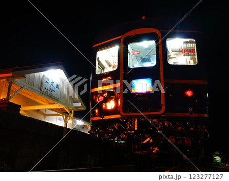 夜の小坂鉄道レールパークにて 夜の小坂鉄道レールパークにて 123277127