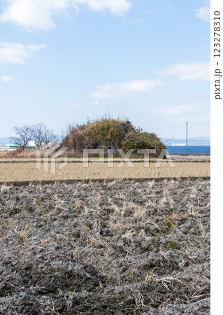 柳本飛行場跡南側防空壕跡の景色 柳本飛行場跡南側防空壕跡の景色 123278310
