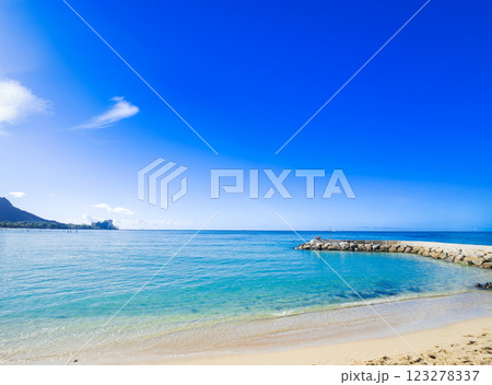 ハワイ ワイキキビーチ ハワイ ワイキキビーチ 123278337