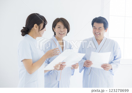 看護師、カウンセリング、人間ドック　 123278699