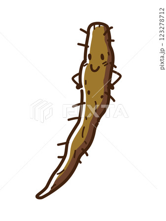 ごぼう キャラクター ゆるかわ ごぼう キャラクター ゆるかわ 123278712