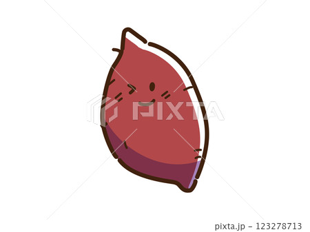 さつまいも キャラクター ゆるかわ さつまいも キャラクター ゆるかわ 123278713