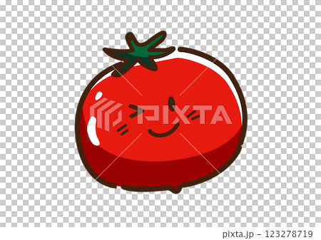 Tomato character cute 123278719