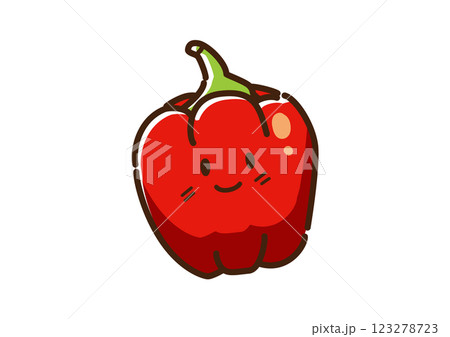 パプリカ　キャラクター　ゆるかわ 123278723