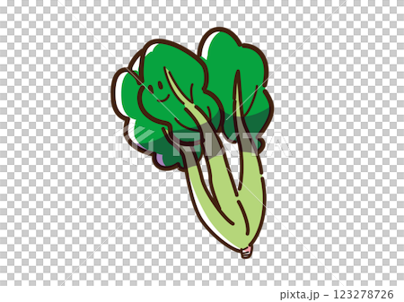 Spinach character cute Spinach character cute 123278726