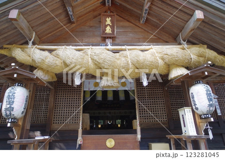 信州 松本の神社 大宮熱田神社 梓川の神を祀る 室町時代建造の本殿は国重要文化財 信州 松本の神社 大宮熱田神社 梓川の神を祀る 室町時代建造の本殿は国重要文化財 123281045
