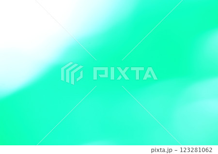 青緑色と黄緑色が混ざり合ったシンプルな背景 123281062