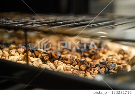 魚焼きグリルの汚れ 魚焼きグリルの汚れ 123281716