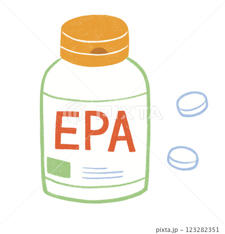 EPAのサプリメント 123282351