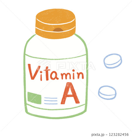 ビタミンAのサプリメント 123282456