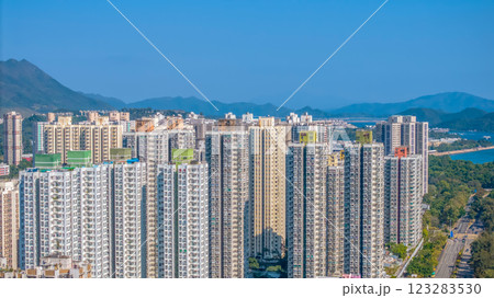 Jan 30 2025 Tai Po Apartment Modern Urban Living Residential Hong Kong 123283530