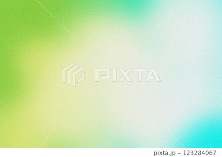 水色と緑の粒子のグラデーション背景ノイズ 水色と緑の粒子のグラデーション背景ノイズ 123284067