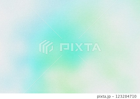 水色の粒子のグラデーション背景ノイズ 123284710