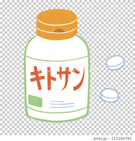 Chitosan supplements 123284793