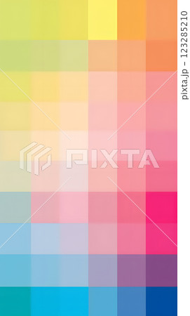 a rainbow of colors in a grid of squares 123285210
