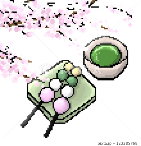 花と団子 123285769