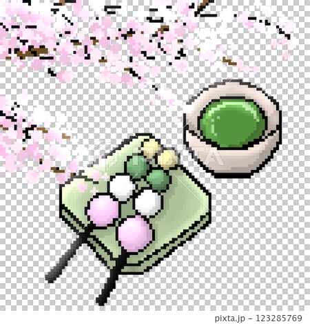 花と団子 123285769