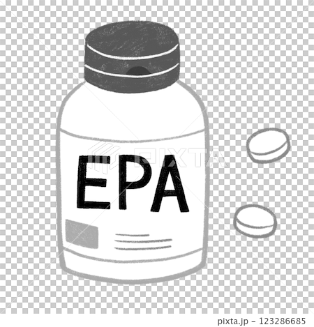 EPA supplements black and white 123286685