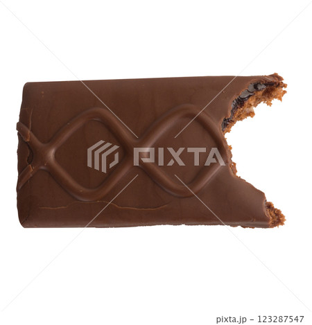 Chocolate bar isolated on white background Chocolate bar isolated on white background 123287547