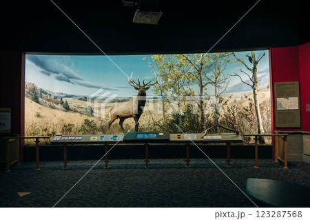 Winnipeg, Manitoba, Canada - may 2 2024 The Manitoba Museum Winnipeg, Manitoba, Canada - may 2 2024 The Manitoba Museum 123287568