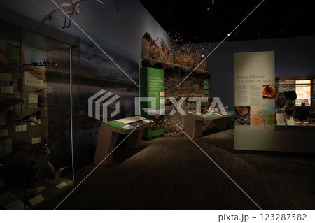 Winnipeg, Manitoba, Canada - may 2 2024 The Manitoba Museum  123287582