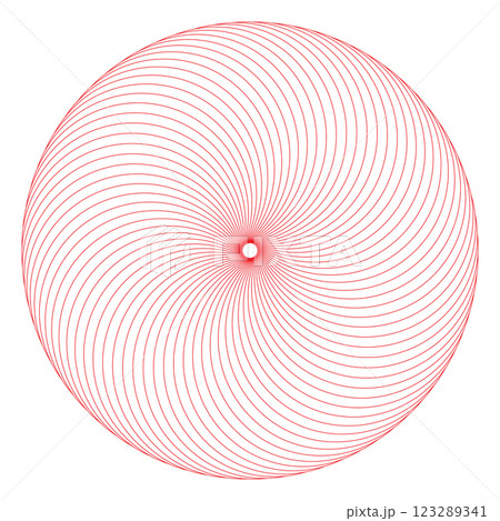 Abstract circles overlap 123289341